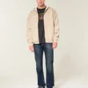 Dunkelblaue Slim-Fit-Jeans