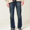 Dunkelblaue Slim-Fit-Jeans