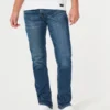 Dunkelblaue Slim-Fit-Jeans