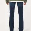 Dunkelblaue Slim-Fit-Jeans