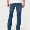 Dunkelblaue Slim-Fit-Jeans