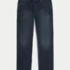 Dunkelblaue Slim-Fit-Jeans