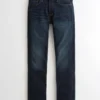 Dunkelblaue Slim-Fit-Jeans