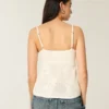 Easy Needlepoint-Style Halter Babydoll Cami