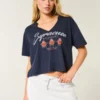 Easy Notch-Neck Syracuse University Graphic Tee