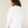 Easy Studded Graphic Crew Sweatshirt