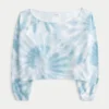 Einfach zu bindendes Sweatshirt mit doppeltem Schulterausschnitt