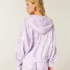 Einfacher Camouflage-Hoodie mit Reißverschluss