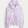 Einfacher Camouflage-Hoodie mit Reißverschluss