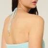 Einfaches trägerloses Babydoll-Oberteil im Häkelstil