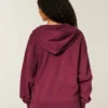Einfachster Hoodie mit Reißverschluss
