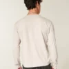 Entspanntes Langarm-T-Shirt aus Baumwolle