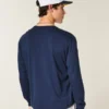 Entspanntes Langarm-T-Shirt aus Baumwolle