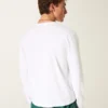 Entspanntes Langarm-T-Shirt aus Baumwolle