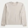 Entspanntes Langarm-T-Shirt aus Baumwolle