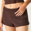 Fleece-Mini-Shorts