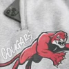 Fleece-Shorts mit Grafik der University of Houston, Länge bis zur Mitte des Oberschenkels