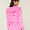 Frottee-Hoodie mit Reißverschluss