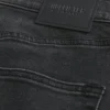 Gewaschene schwarze Athletic Skinny Jeans