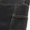 Gewaschene schwarze Loose Painter Jeans