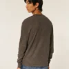 Gewaschenes Thermal-Crew-Shirt