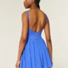Gilly Hicks Active Plissee-Kleid