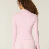 Gilly Hicks Active Recharge Bow Double Zip Jacket