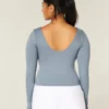 Gilly Hicks Active Recharge Cinch Sweetheart Top Gilly Hicks Active Recharge Cinch Sweetheart Top