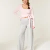 Gilly Hicks Active Recharge Foldover-Hose mit weitem Bein