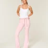 Gilly Hicks Active Recharge Leggings mit Bindegürtel und Bootcut-Bein