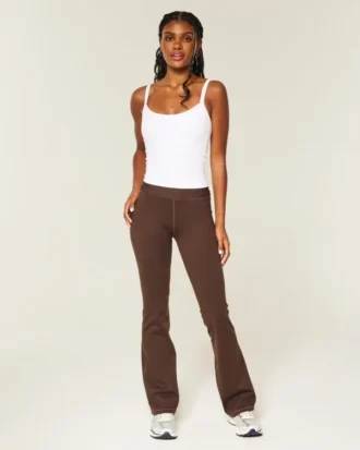 Gilly Hicks Active Recharge Wrap Waist Boot Leggings