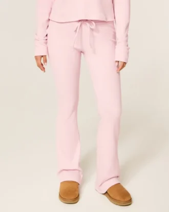Gilly Hicks Always Cozy Waffle Bootcut Pants
