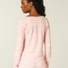 Gilly Hicks Always Cozy Waffle Langarm-Shirt mit Rundhalsausschnitt