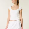 Gilly Hicks Mid-Rise Ballet Wrap Skortie