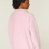 Gilly Hicks Sherpa-Sweatshirt mit Viertelreißverschluss