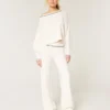 Gilly Hicks Strickhose mit umgeschlagenem Bund und geradem Bein
