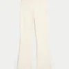 Gilly Hicks Sweater-Knit Foldover Bootcut Pants