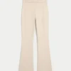 Gilly Hicks Sweater-Knit Foldover Bootcut Pants