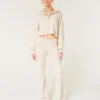 Gilly Hicks Sweater-Strickhose mit umgeschlagenem Bund und ausgestelltem Bein