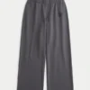 Glitzerndes Logo-Grafik Wide-Leg Sweatpants