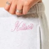 Glitzerndes Logo-Grafik Wide-Leg Sweatpants
