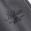 Glitzerndes Logo-Grafik Wide-Leg Sweatpants