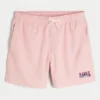 Hawaii Graphic Mid-Thigh Volley Badehose