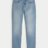 Hellblaue Athletic Skinny Jeans