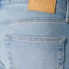 Hellblaue Athletic Skinny Jeans