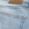 Hellblaue Athletic Skinny Jeans
