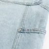 Hellblaue Baggy Carpenter Jeans