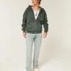 Hellblaue Slim-Fit-Jeans