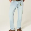 Hellblaue Slim-Fit-Jeans