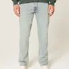Hellblaue Slim-Fit-Jeans